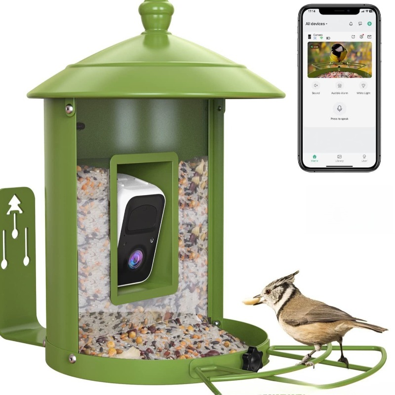 Gardening Tools Definition - Comedero inteligente para pájaros AI con