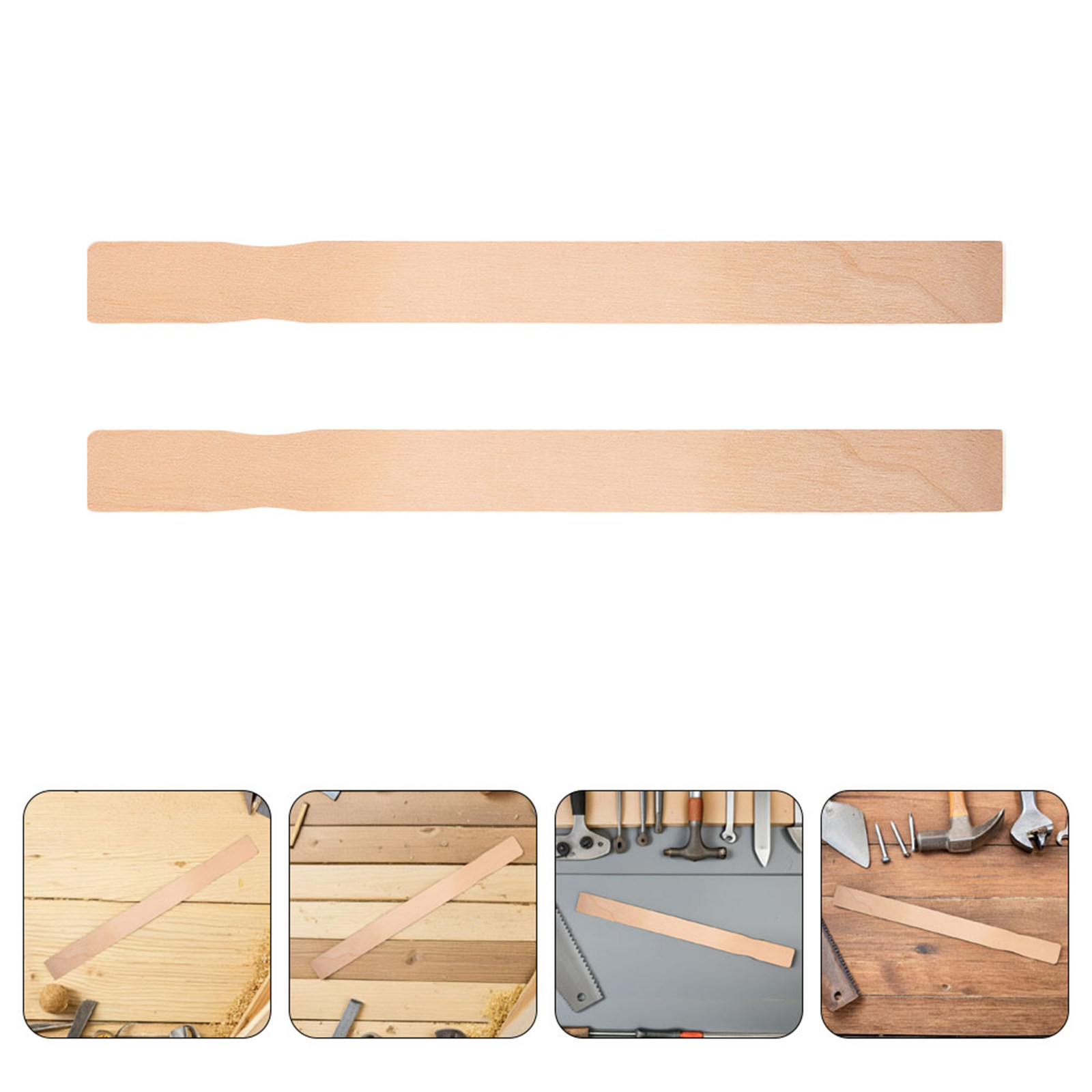 Gardening Tool - 15 Palitos Agitadores de Madera Pulida,