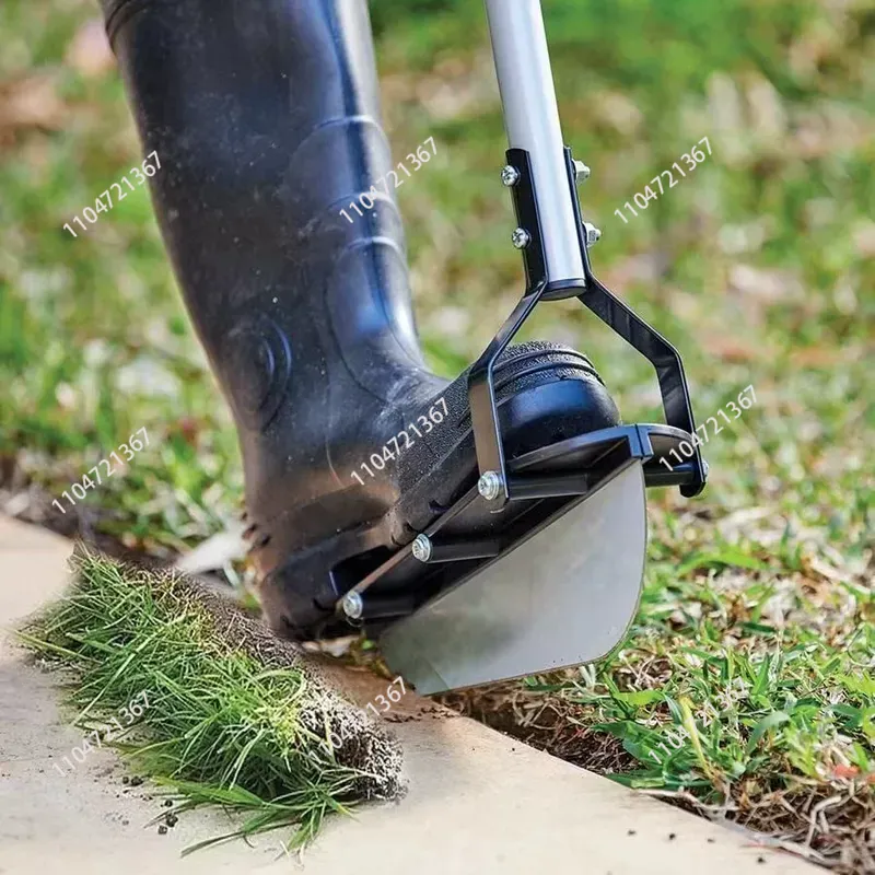 Gardening Tools Edger - Cortacésped manual de acero inoxidable para
