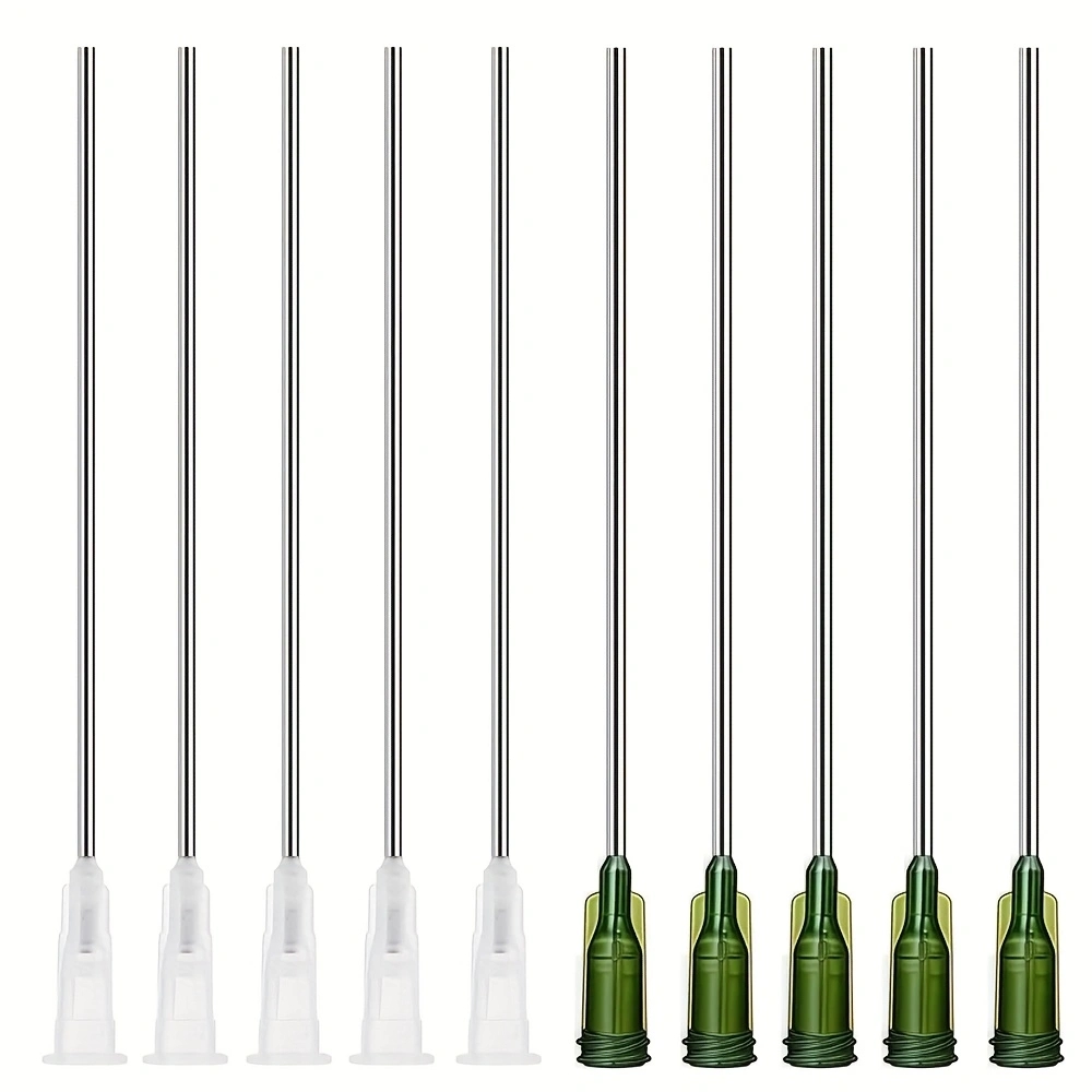 Gardening Tool - Agujas dispensadoras de punta recta larga,