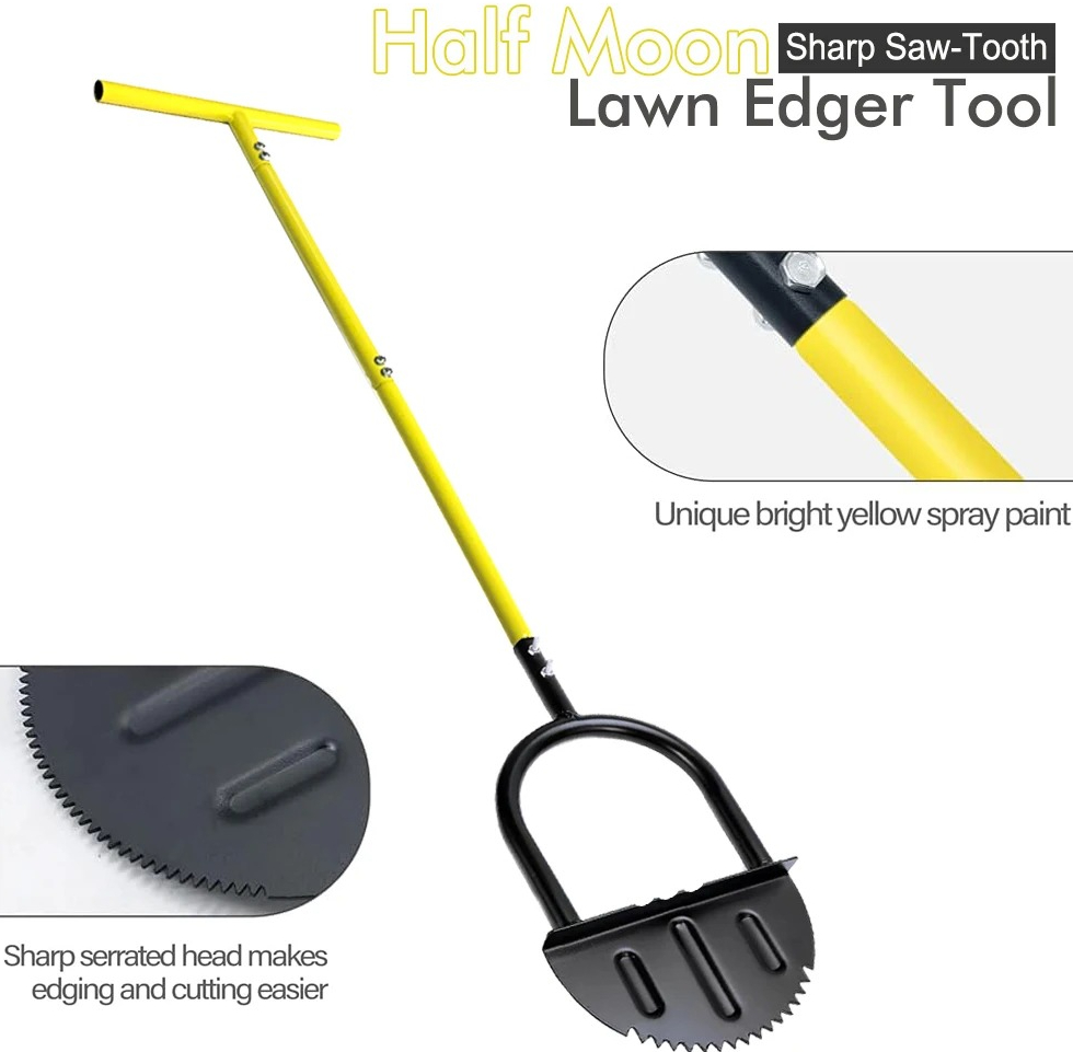 Bordeadora de césped de acero  - Gardening Tools Edger reseña y precio