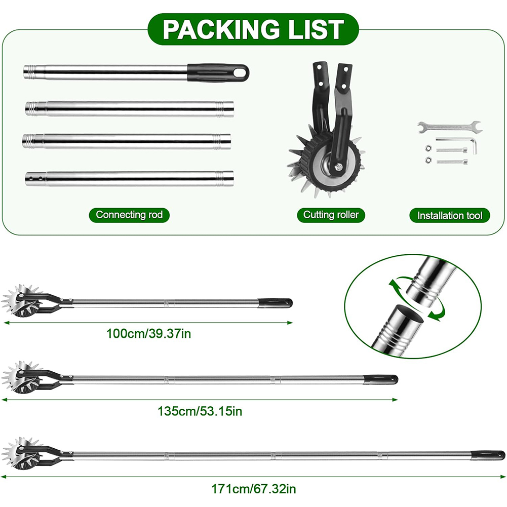 Bordeadora de Césped Manual de - Gardening Tools Edger reseña y precio