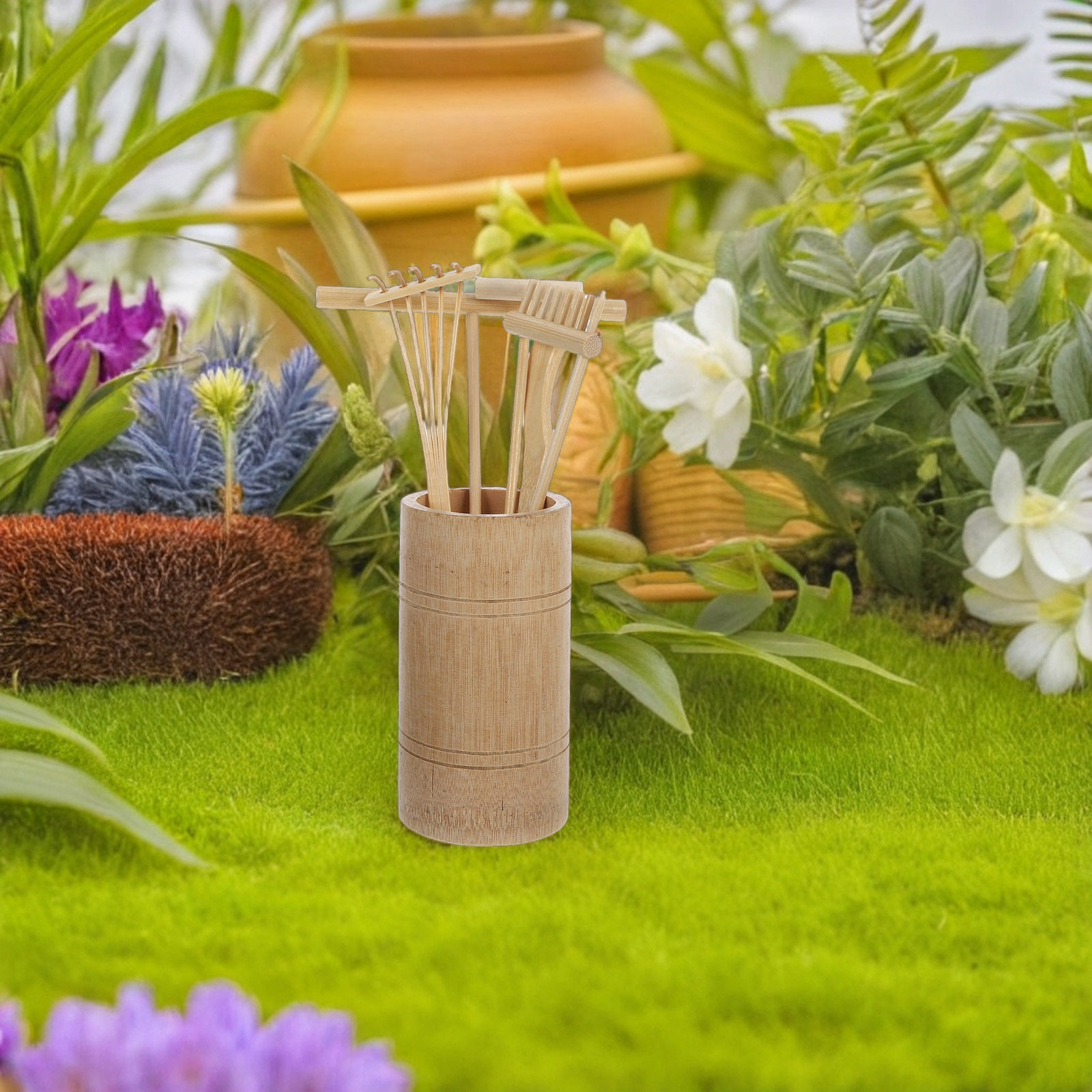 1 Set de Rastrillo de Arena Ze - Gardening Tool Diy reseña y precio