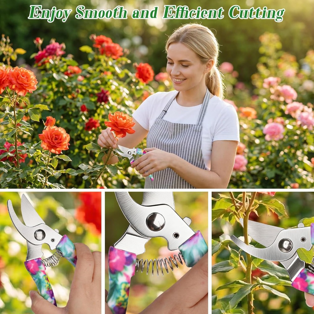 Juego de 10 Herramientas de Ja - Gardening Tools For Women reseña y precio
