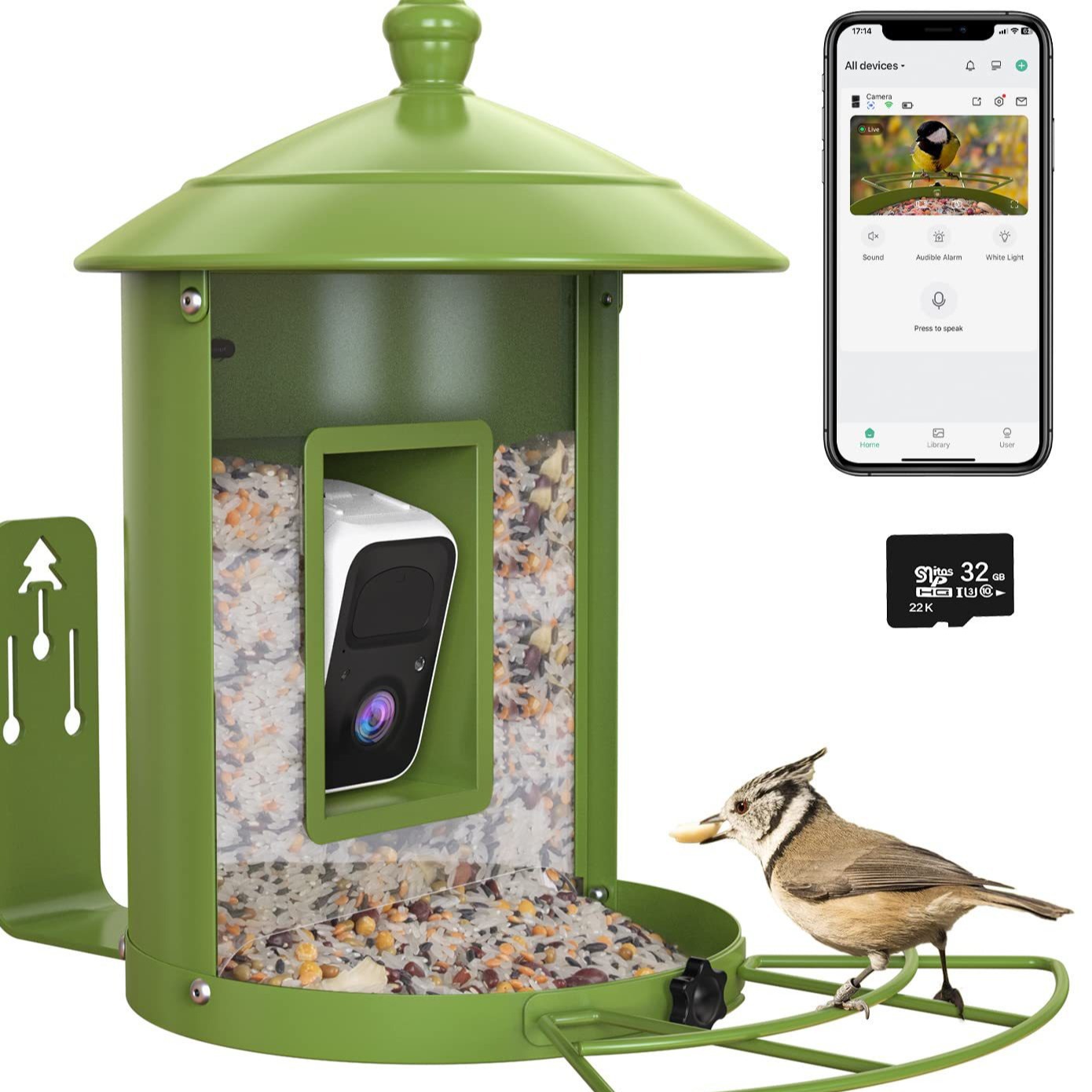 Comedero inteligente para pája - Gardening Tools Definition reseña y precio